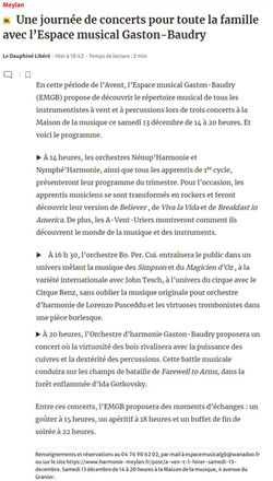 2025-12-11   DL Meylan   Concerts A'Vent l'hiver