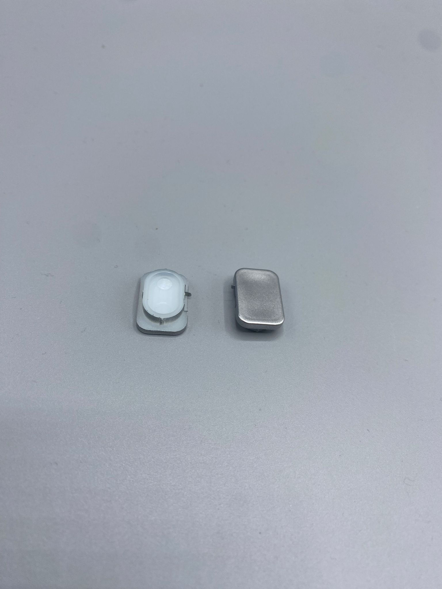 CSA tappo a incastro ovale cromo 4 pezzi