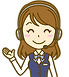 電話対応する女性スタッフ