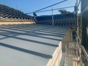 嵌合式立平葺き