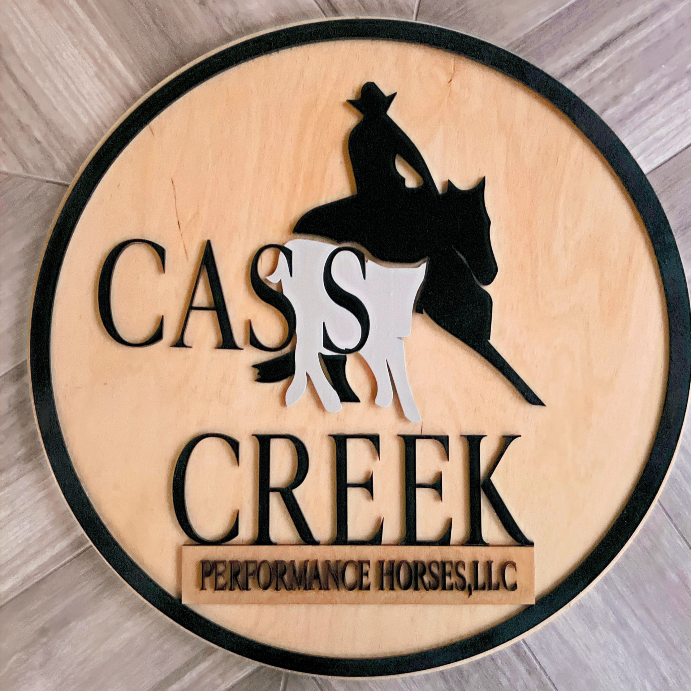 Custom Business Logo Plaque