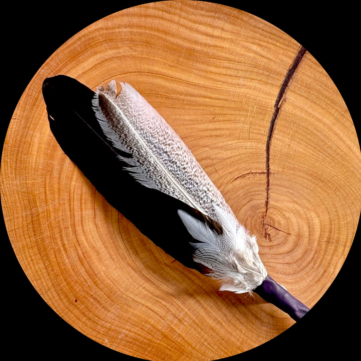 AQUA & PURPLE SMUDGE WAND