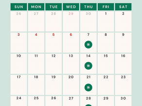 🌱5月の営業スケジュール