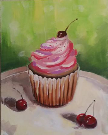 Yummy Cupcake by Hues'n'Booze