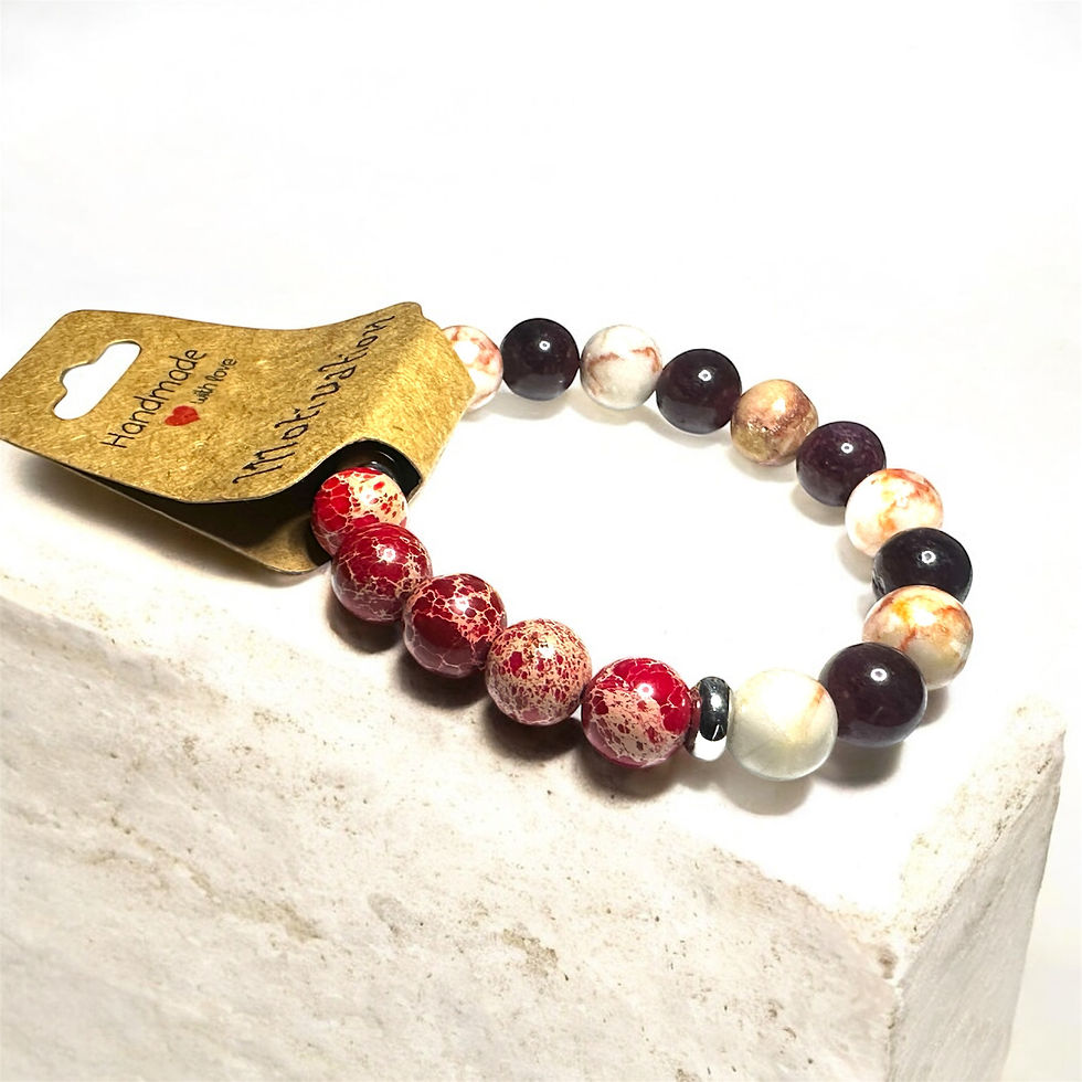 Miniature : Custom made benefits stone bracelet