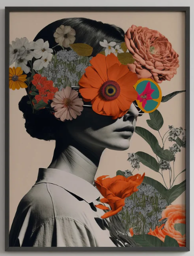 Thumbnail: Floral Vintage Ladies (Trio)