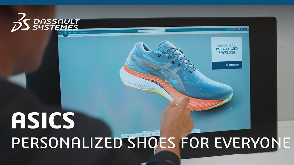 Redesigning the Insole: ASICS and Dassault Systèmes Reinvent Footwear