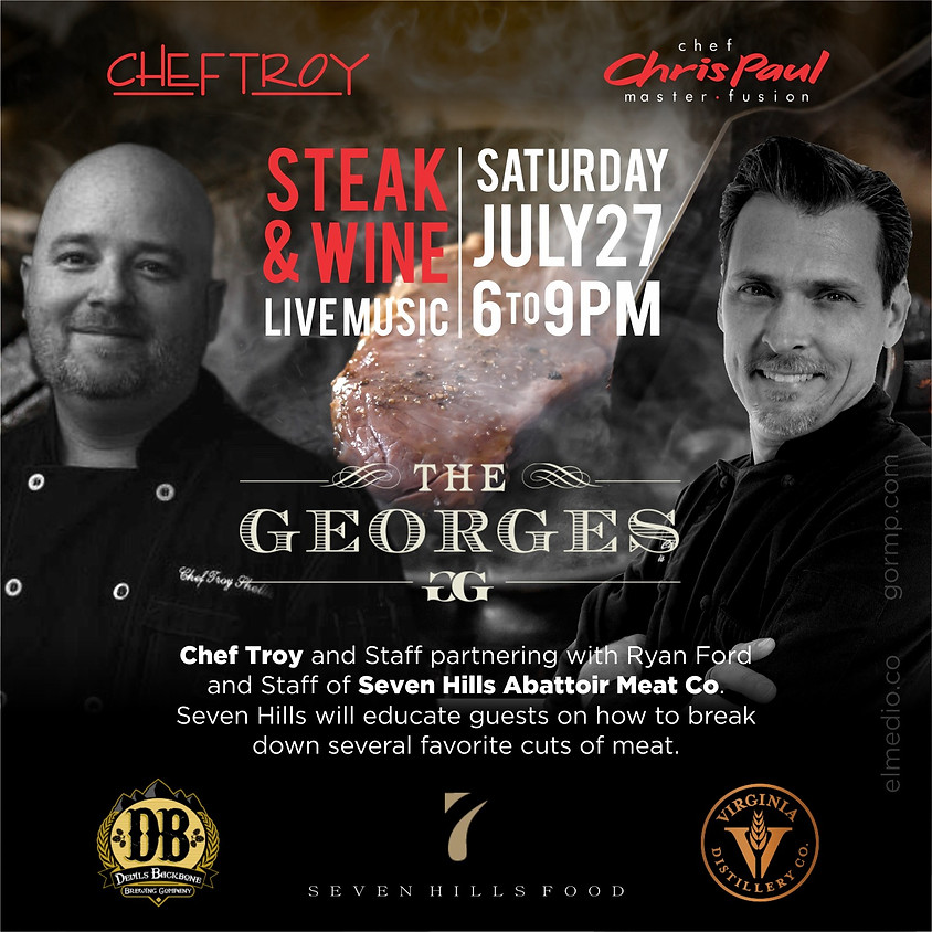 Master Fusion Chef Chris Paul Travels to Lexington, VA to reunite with Chef Troy Sheller!