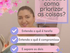 Como ser produtiva? 
Primeiros passos que você precisa saber!