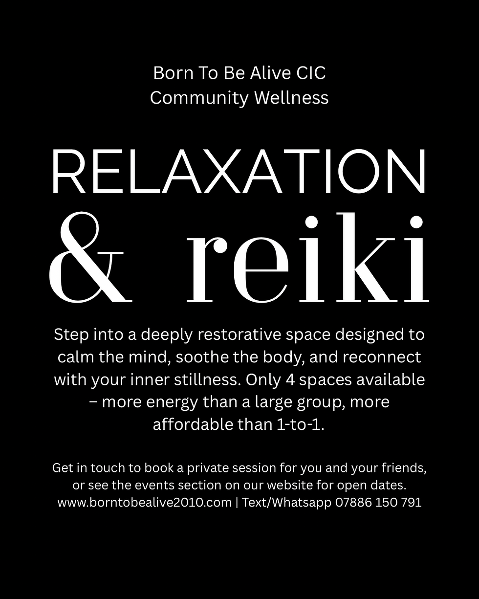 Relaxation & Reiki | November