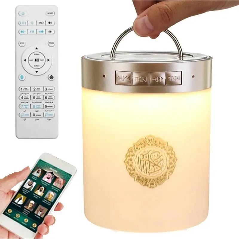 Portable Wireless Rechargeable Night Light Speaker
