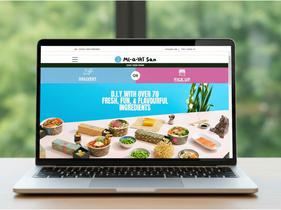 We designed an advanced, mobile-optimized website for Asia’s first D.I.Y. sushi and salad restaurant chain. This modern digital platform streamlines the brand's central identity while ensuring a seamless user experience across all devices.