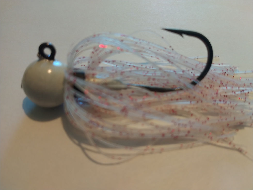 3oz White Ball Jig