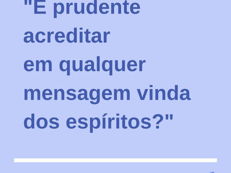 Mensagens Espirituais: Recebi e compartilhei?