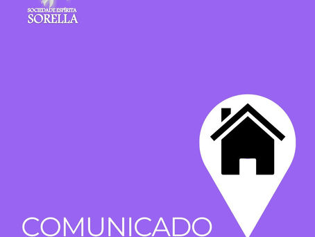 COMUNICADO - Atividades continuam suspensas