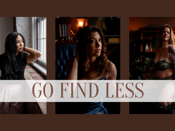 Go Find Less: a personal project