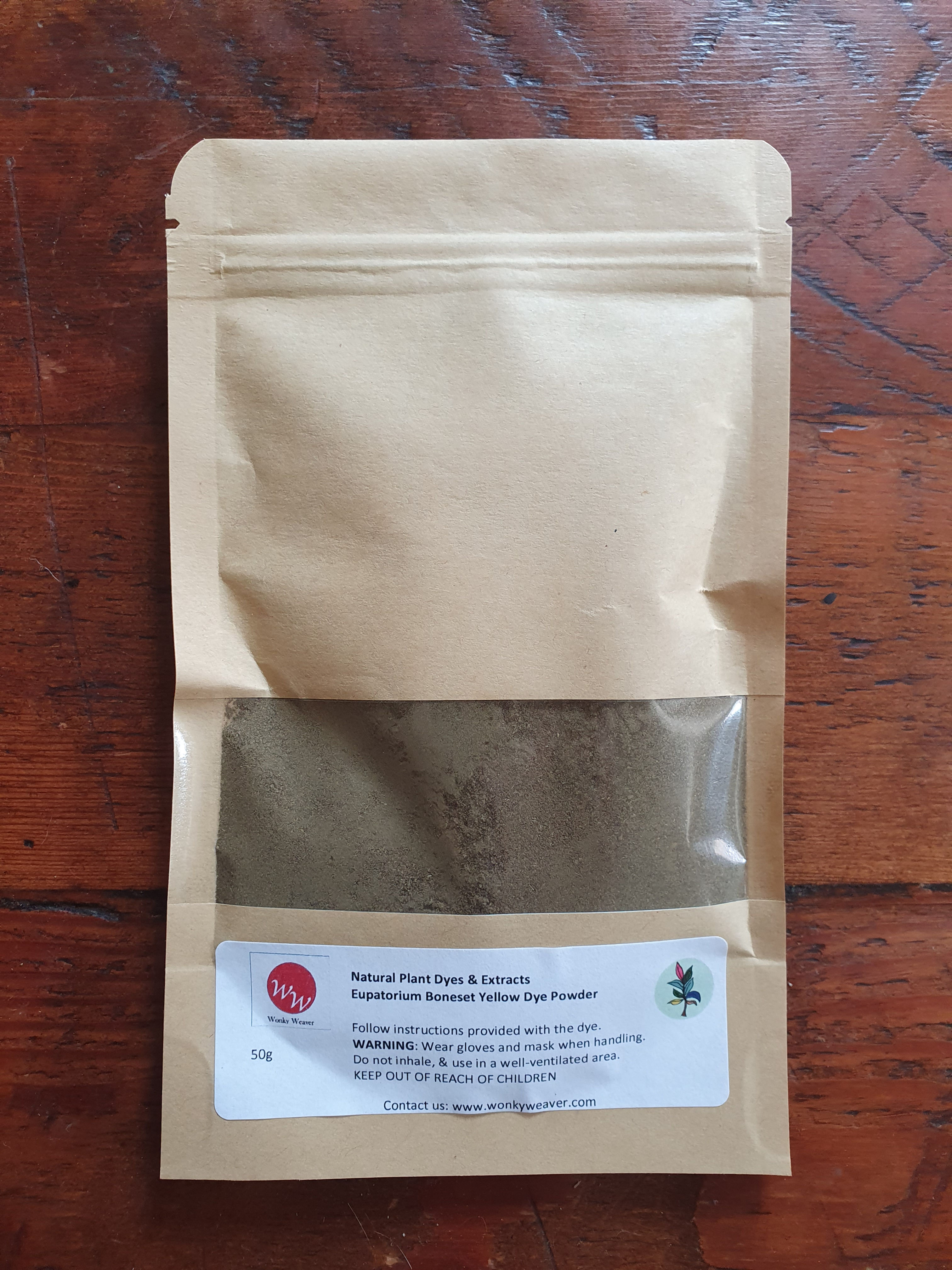 Eupatorium (Boneset) Dye Powder - 100% Natural Plant Dye