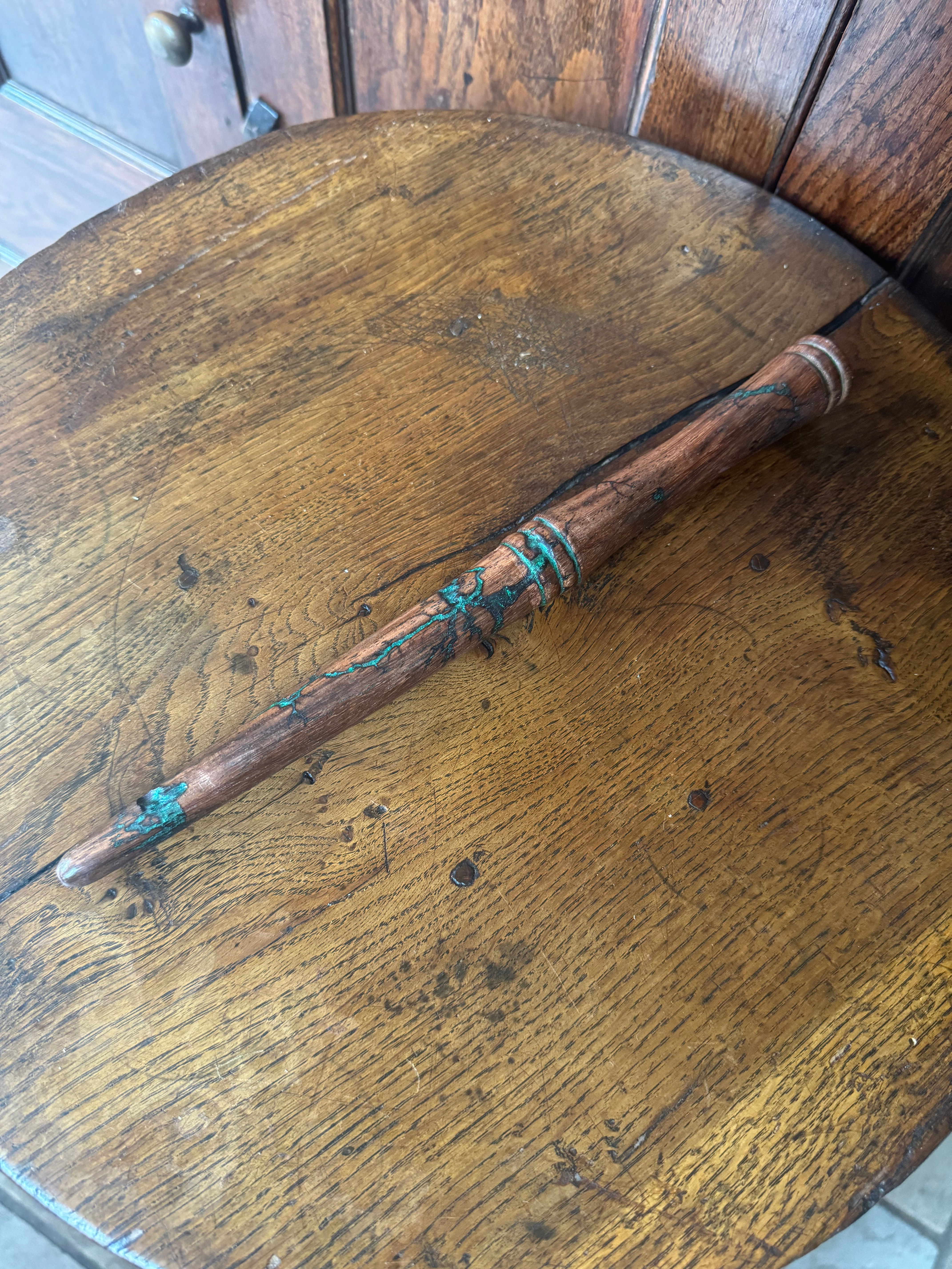 TimberKnit Tools Nostepinne - Darkwood with Fractal Burn