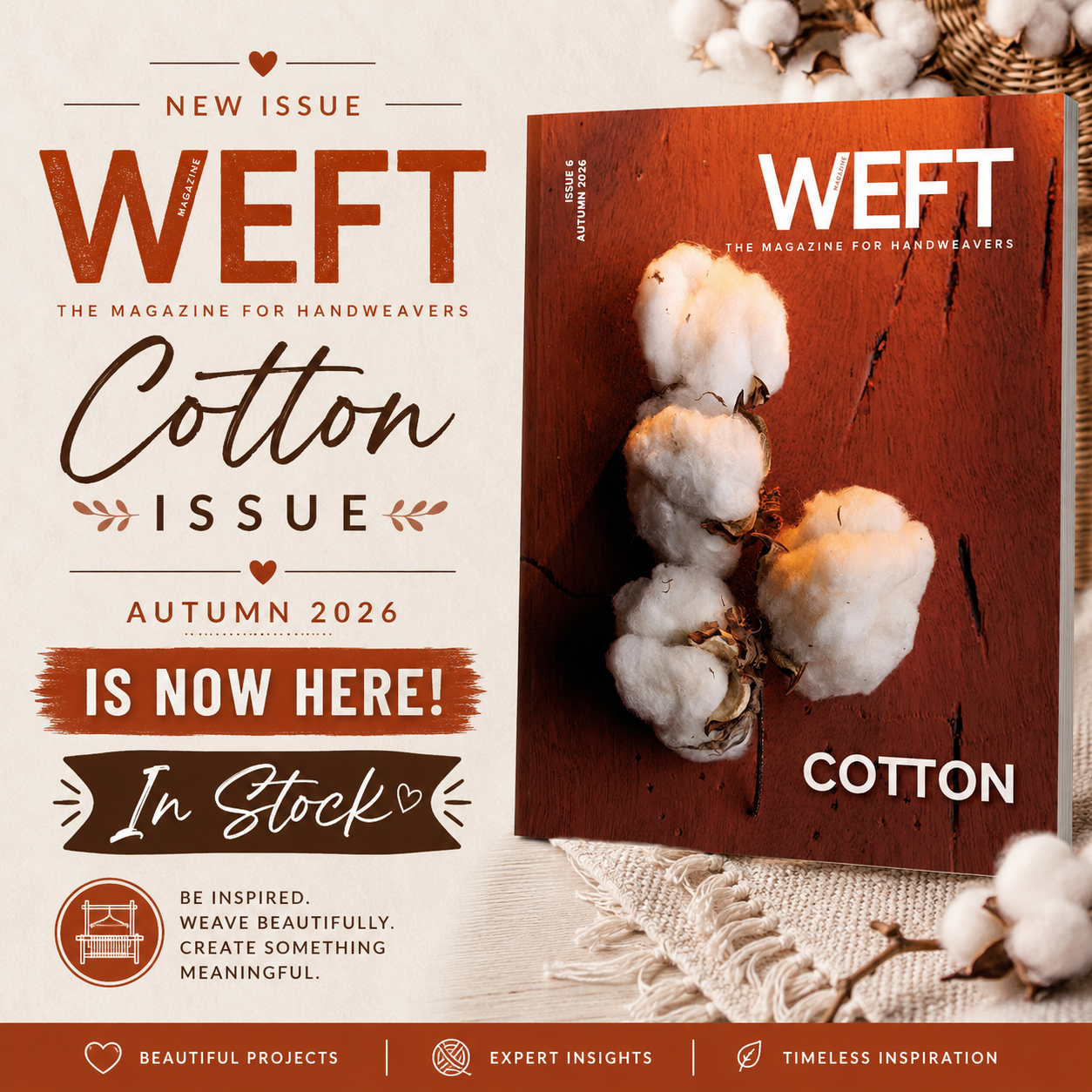 WEFT - The Cotton Issue #6, Autumn 2026