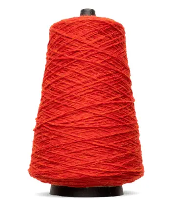 Harrisville Shetland Wool Yarn Cones - Poppy