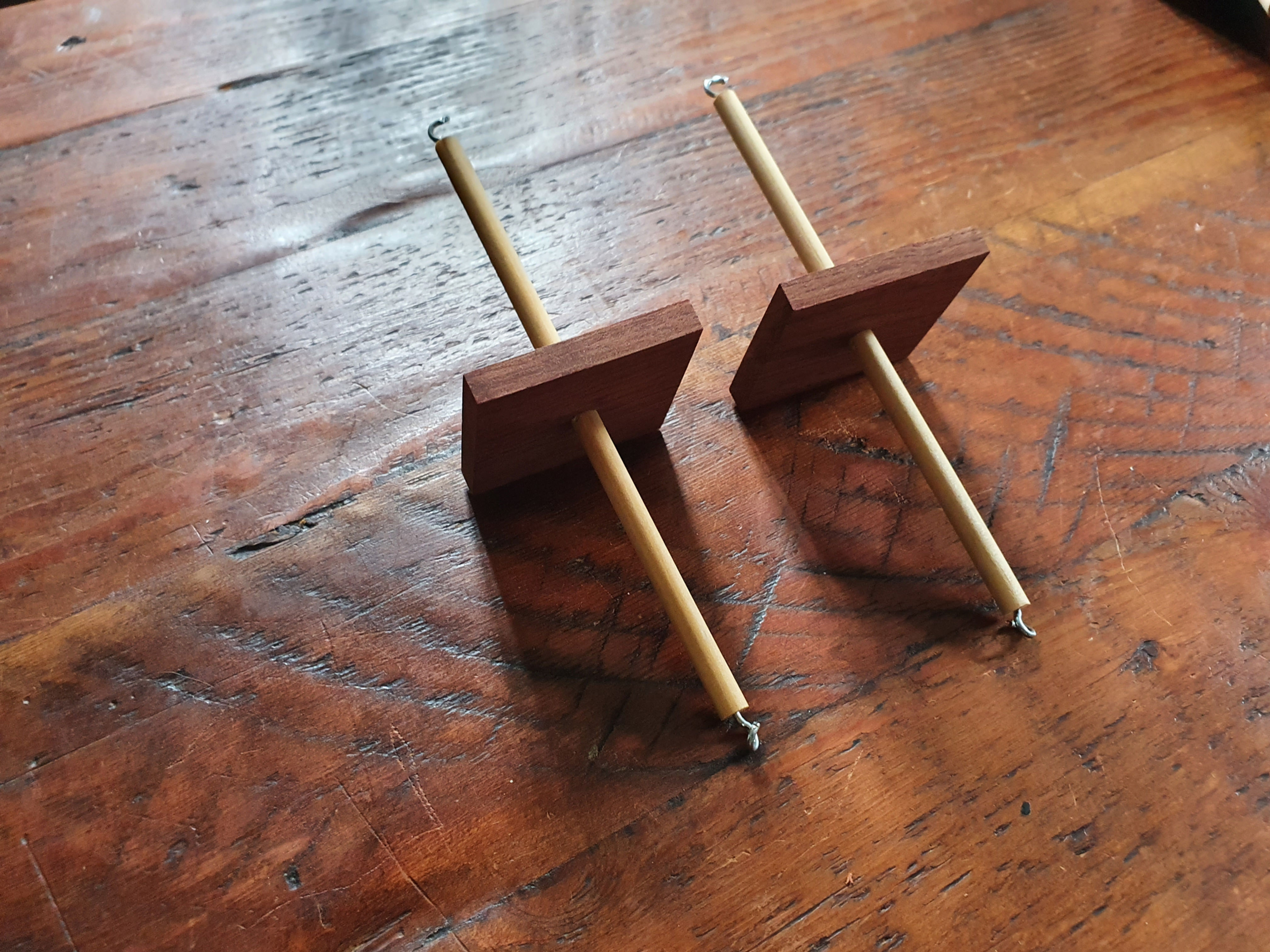 Wooden Floating Selvedge Weights - Small