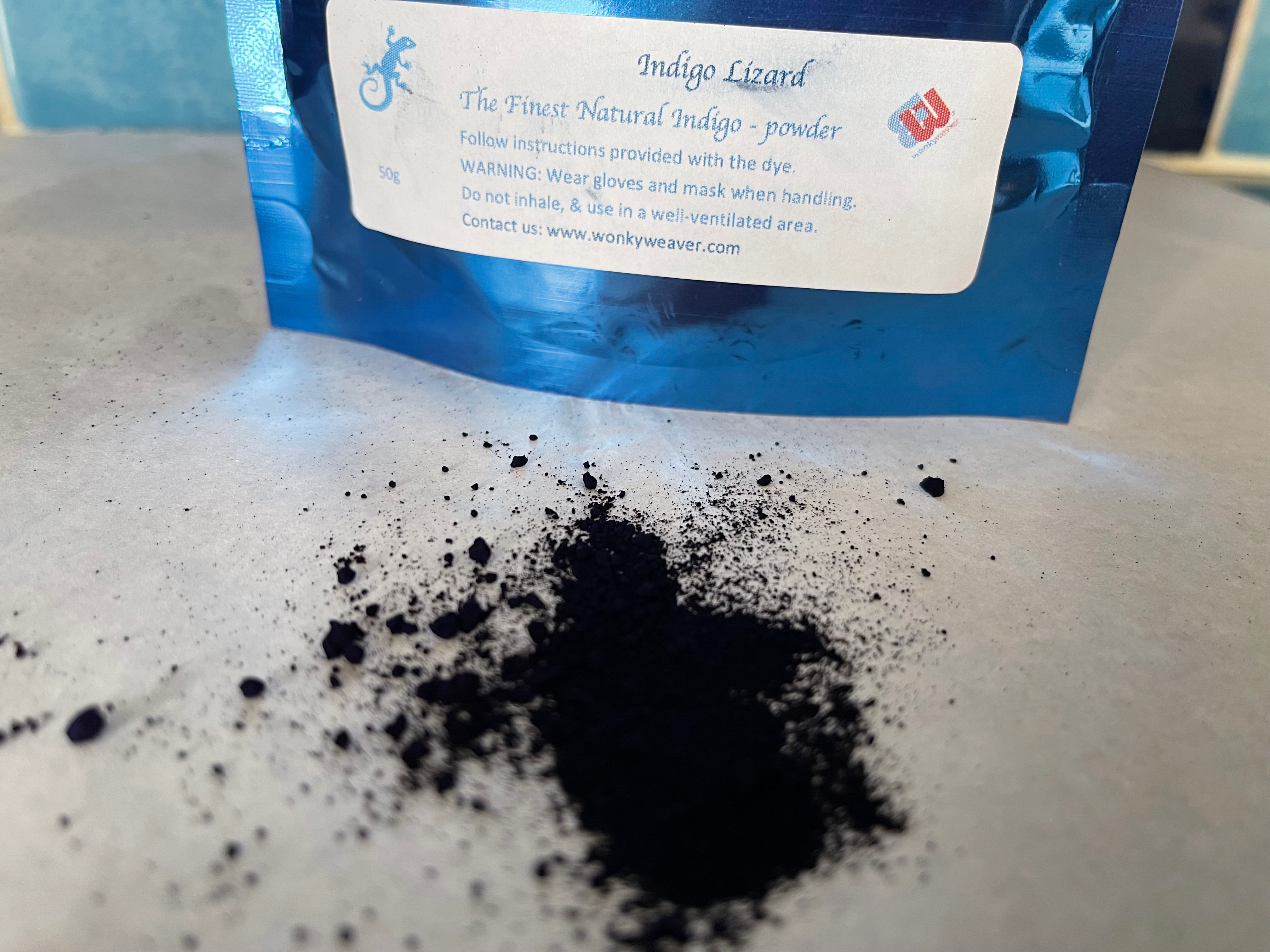 Indigo Lizard - Finest Natural Indigo Powder