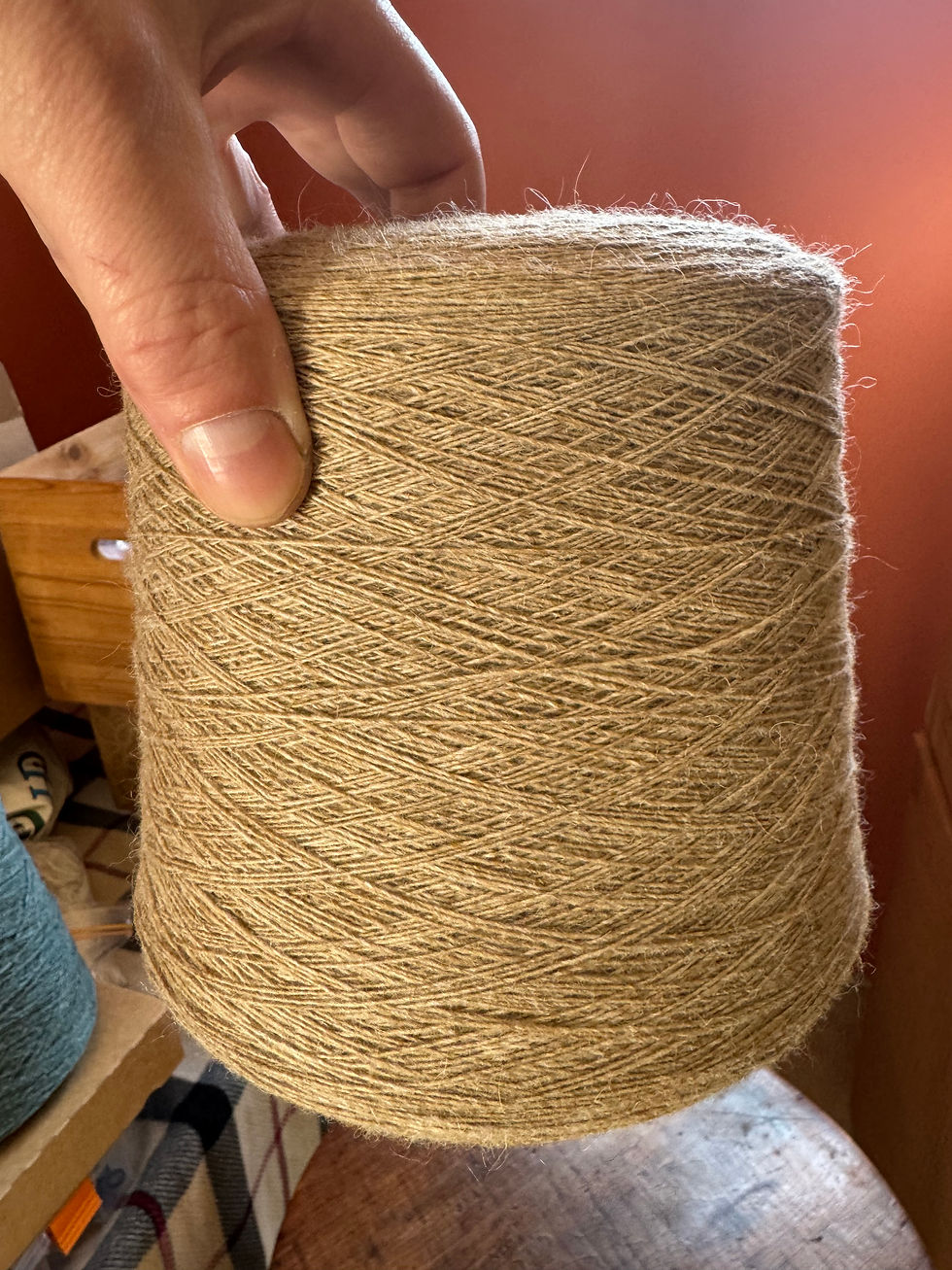 Irish Wool Tweed - Oatmeal