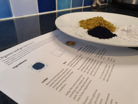 Setting up an eco-friendly indigo vat - 1-2-3 - let's go!