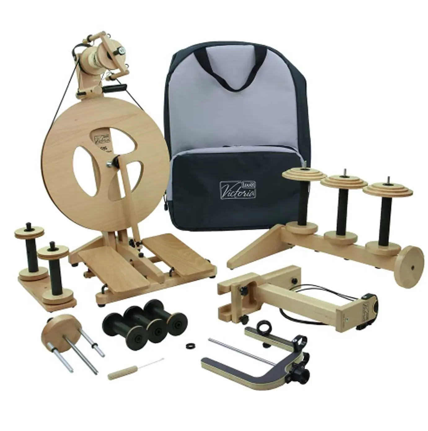 Louet Victoria Spinning Wheel Fully Loaded