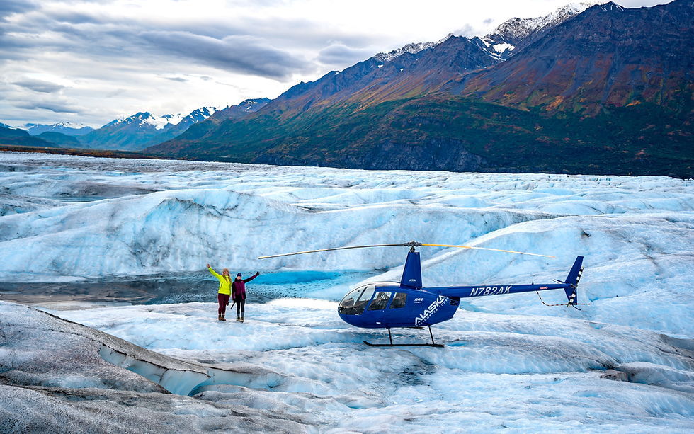 alaska helicopter tours glacier tours