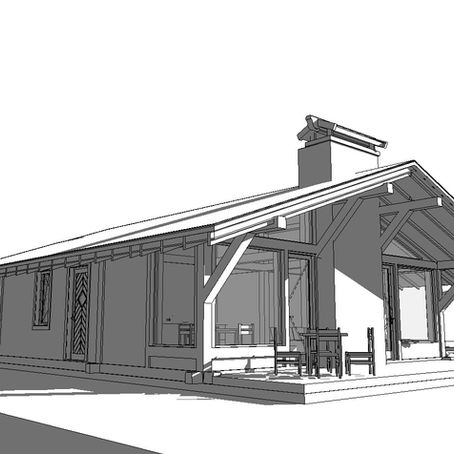 Компактный дом на 70 квадратных метров.