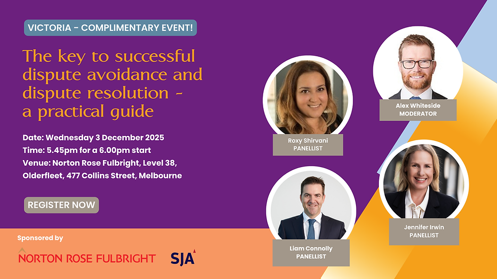 VIC | The key to successful dispute avoidance and dispute resolution - a practical guide