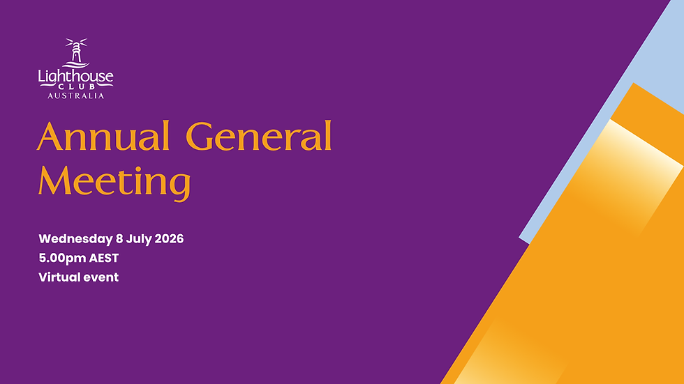 Annual General Meeting 2026