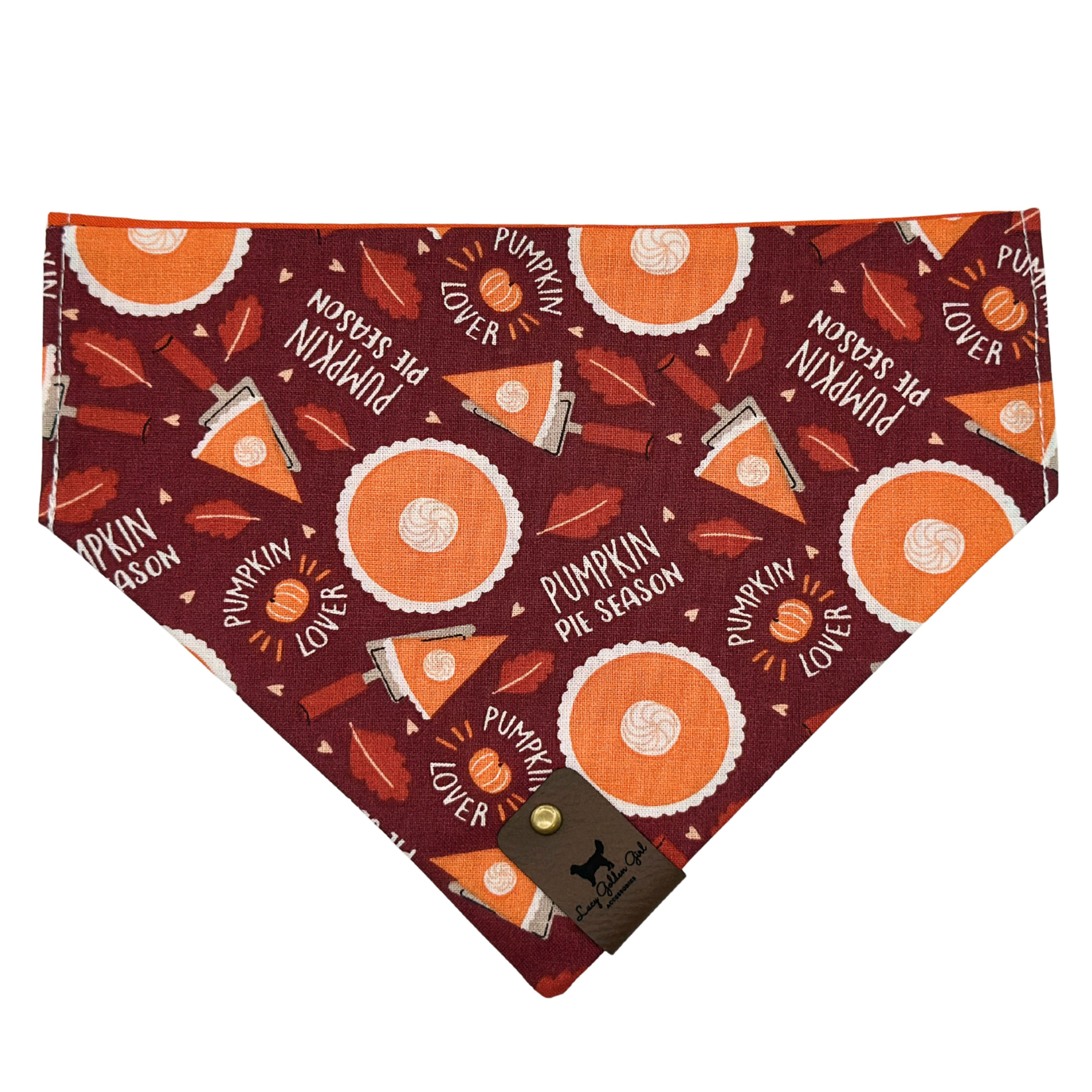 Pumpkin Pie Season Bandana