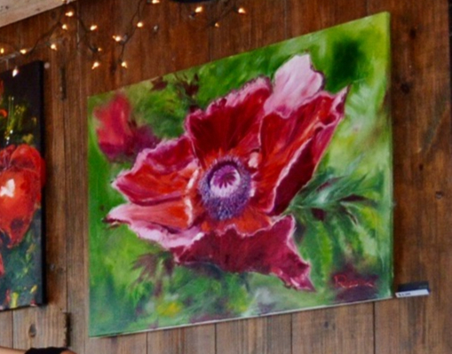 Lana Repina’s art exhibition in the Dominican Republic.