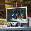 Artwork by Lana Repina displayed at AllaGallery in Gamla Stan, Stockholm, Sweden