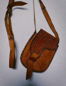 Dariya Repina’s first leather bag from Peru.