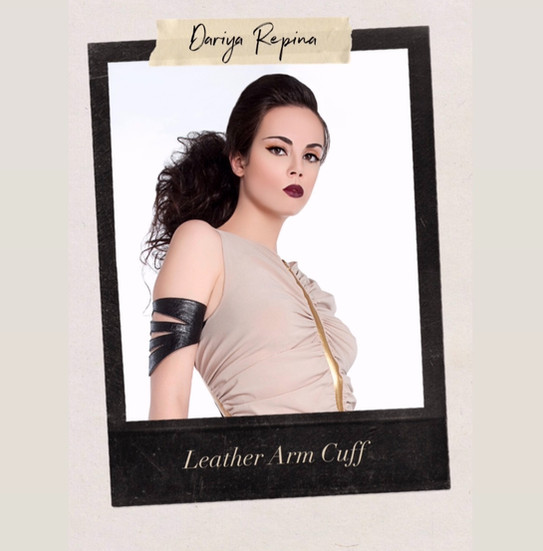 Leather Cuffs by Dariya Repina