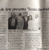 Newspaper feature highlighting the Sosúa Inolvidable (Unforgettable Sosúa) exhibition at Casa de Arte in Sosúa, Dominican Republic
