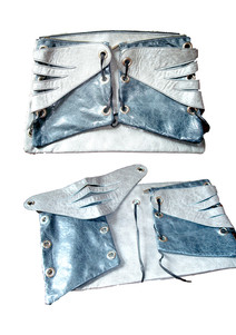 Transformable bags with interchangeable colors