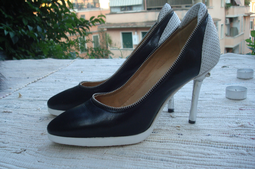 Shoe designs by Dariya Repina from the Riccione Moda Italia collection.