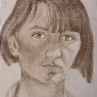 Self-portrait by Lana Repina