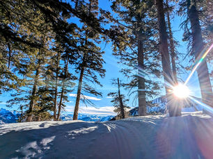 winter wilderness retreat