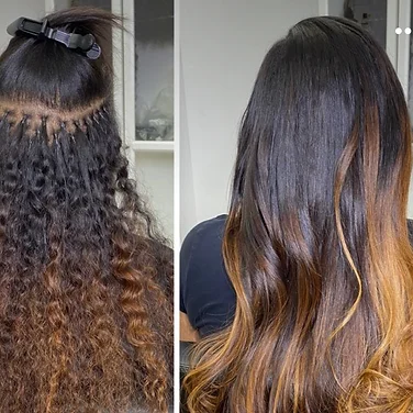 shampoo and style for microlink I tip