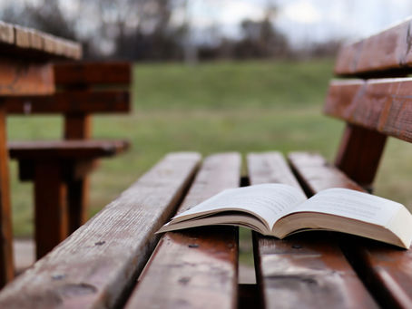 A blank page between chapters