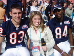 Interviewing Chicago Bears