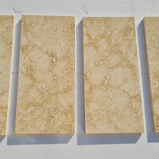 Yellow Limestone Paving Tiles. Flagging Stone.