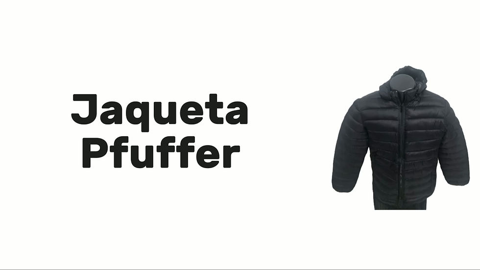 Miniatura: Jaqueta Puffer Frio Intenso Capuz (BoboJaco) Impermeavel Inverno
