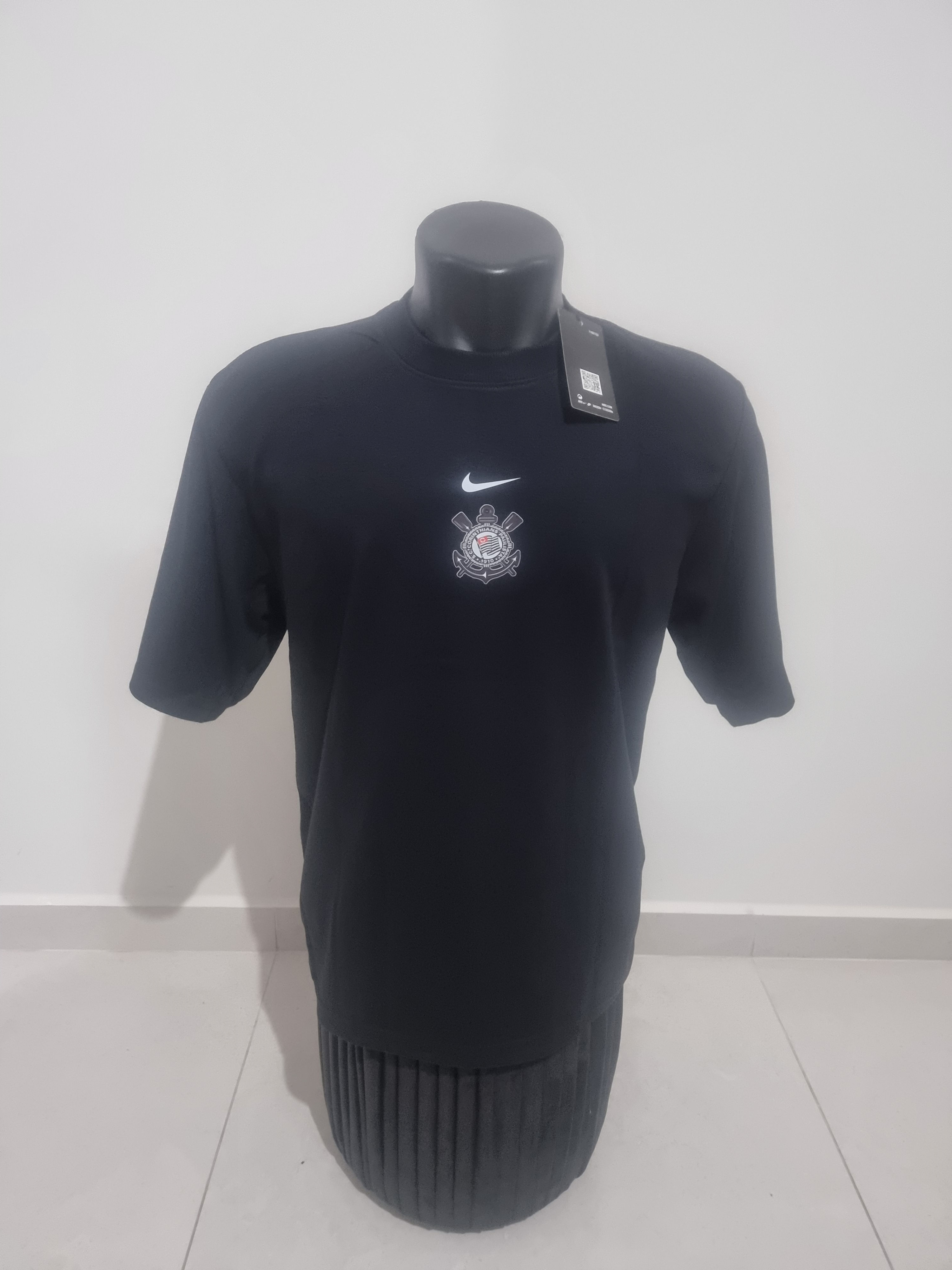 Camisa Oversize Manga Curta do Corinthians