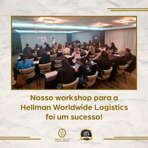 Nosso workshop para Hellman Worldwide Logistics foi um sucesso!